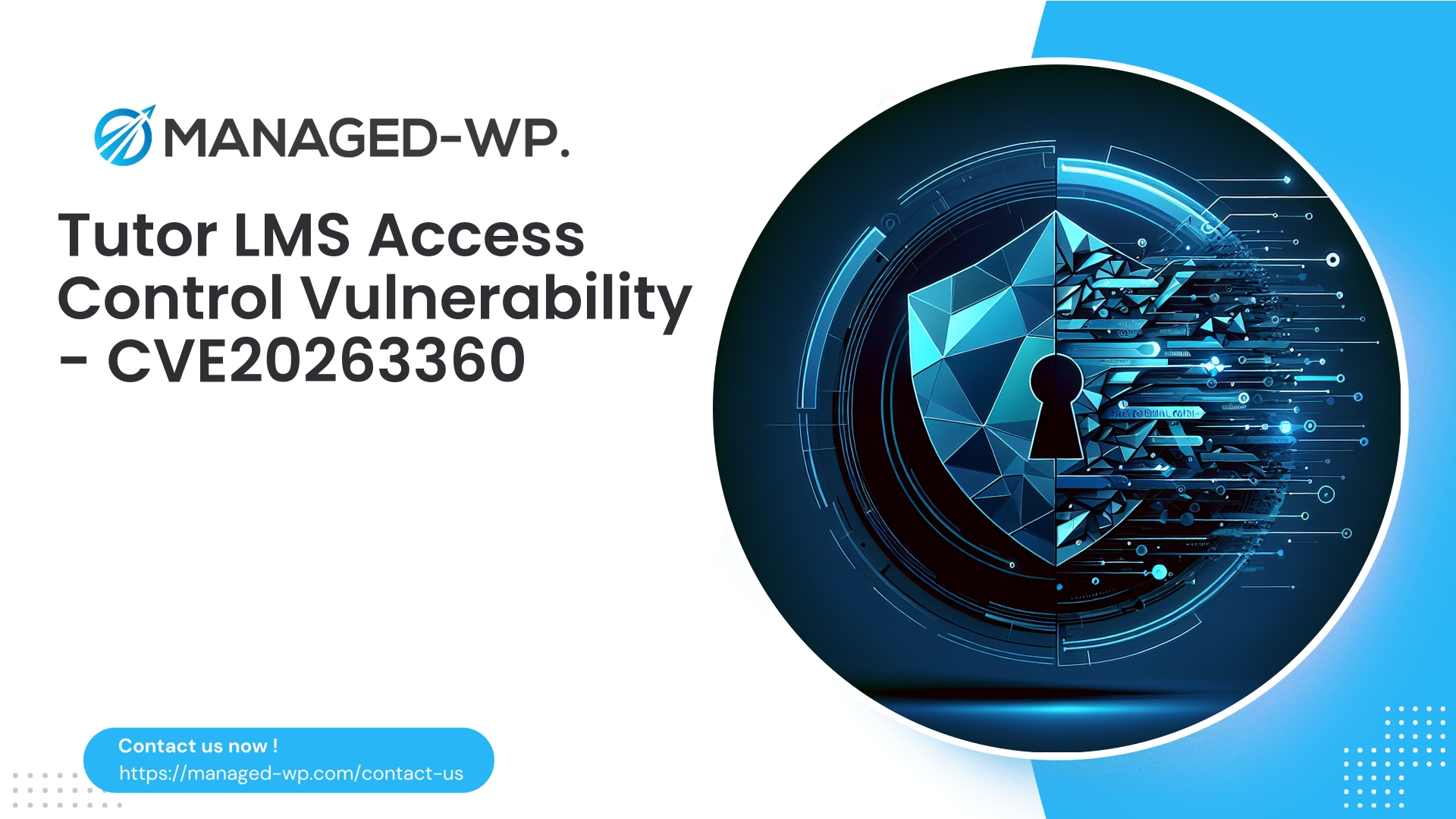 Tutor LMS Access Control Vulnerability Analysis | CVE20263360 | 2026-04-12