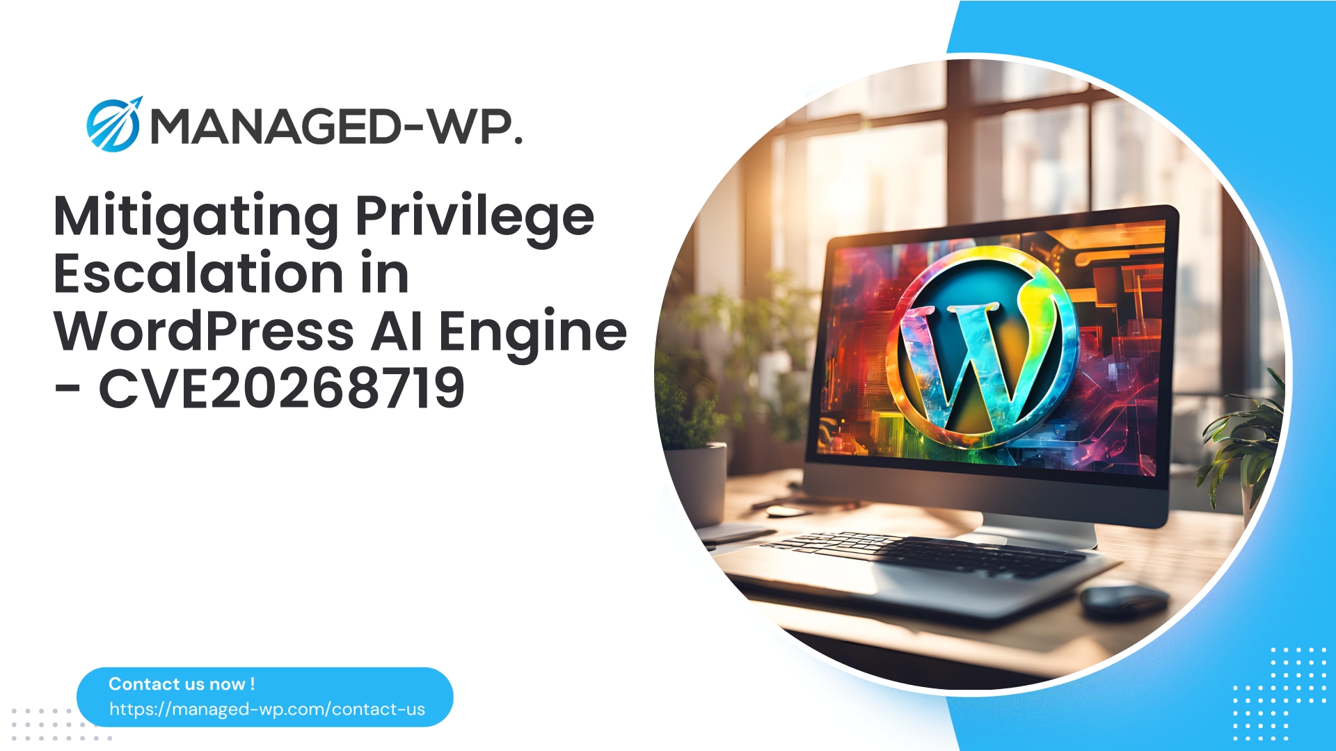 Urgent Security Alert Privilege Escalation AI Engine | CVE20268719 | 2026-05-18