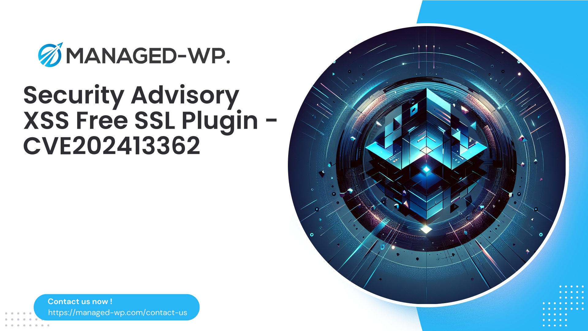 Critical XSS in WordPress Free SSL Plugin | CVE202413362 | 2026-05-03