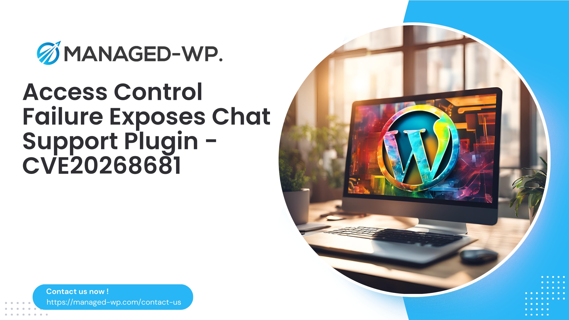 Preventing Access Control Failures in Chat Plugin | CVE20268681 | 2026-05-18