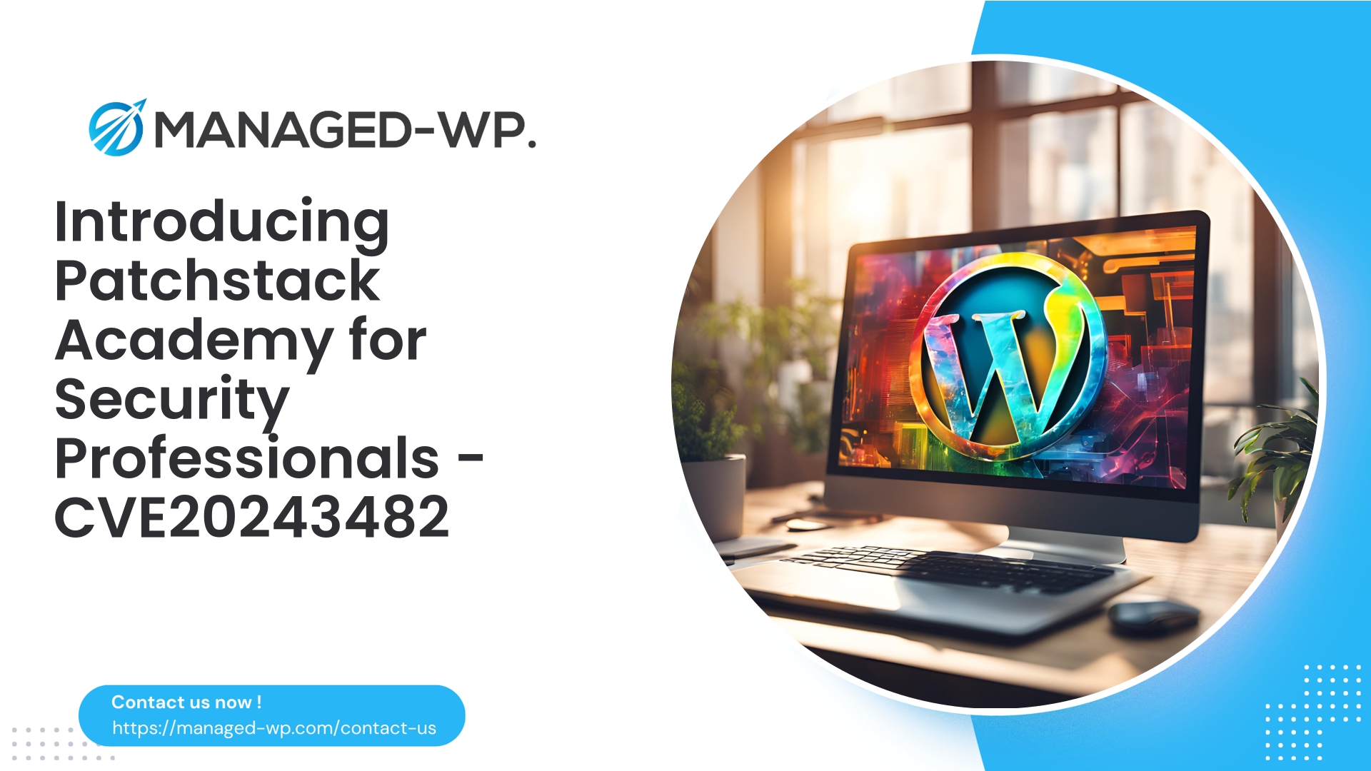 Advanced WordPress Security Training for Professionals | CVE20243482 | 2026-05-16