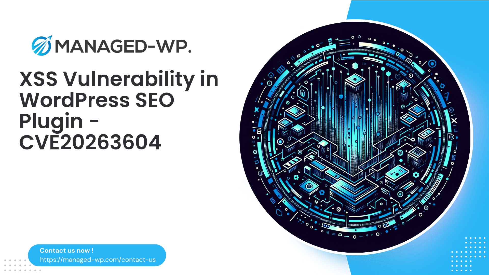 XSS Vulnerability in WordPress SEO Schema Plugin | CVE20263604 | 2026-05-12