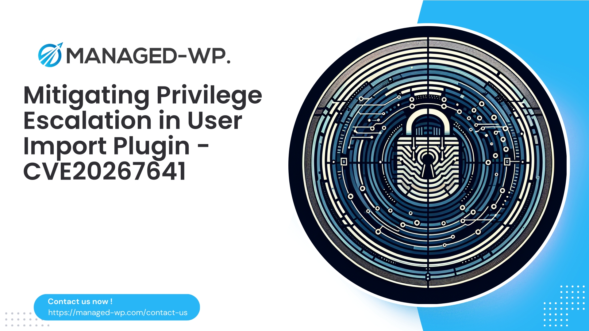 Mitigating Privilege Escalation in Import Export Plugin | CVE20267641 | 2026-05-05