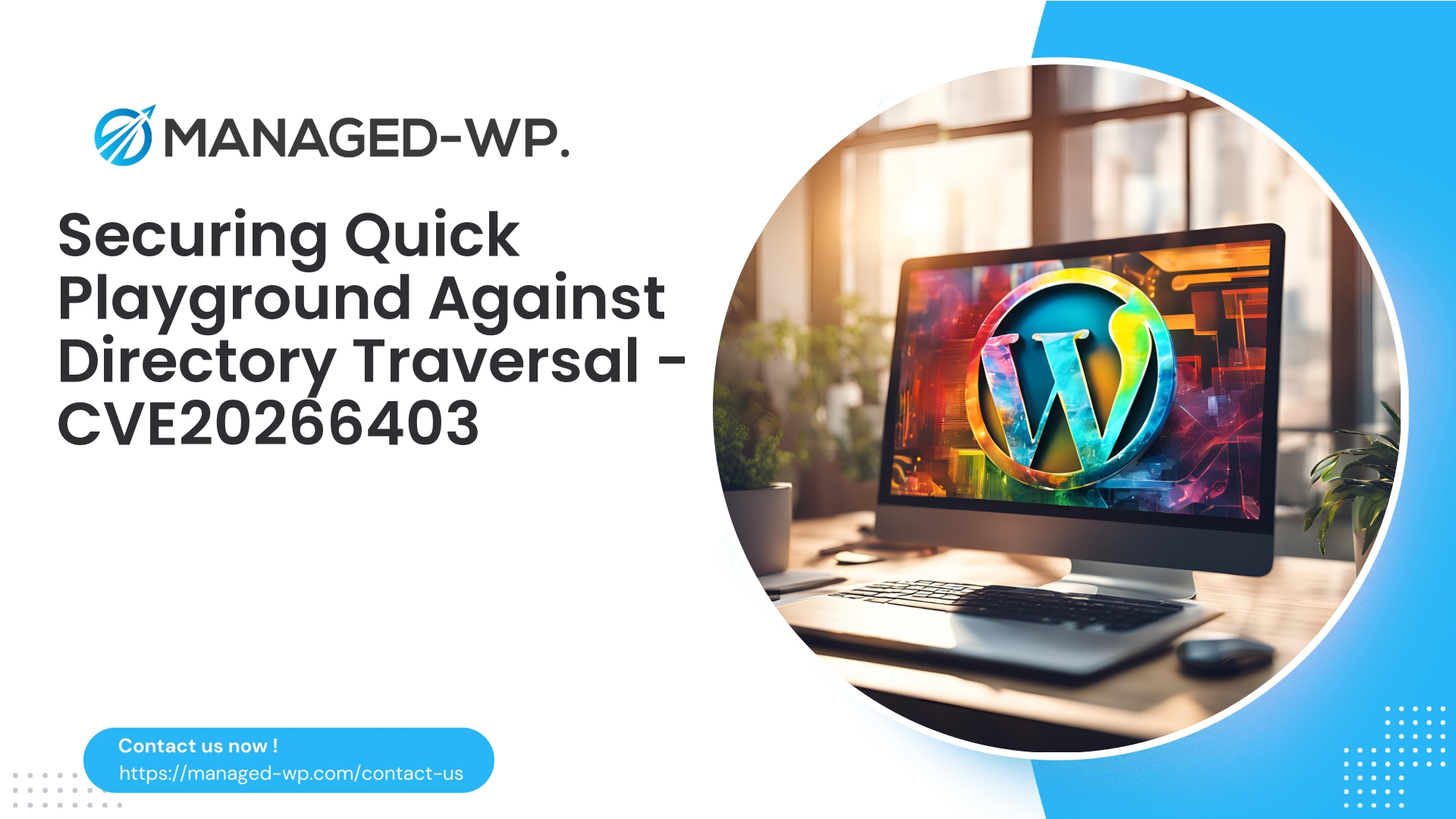 Critical Directory Traversal in Quick Playground Plugin | CVE20266403 | 2026-05-15