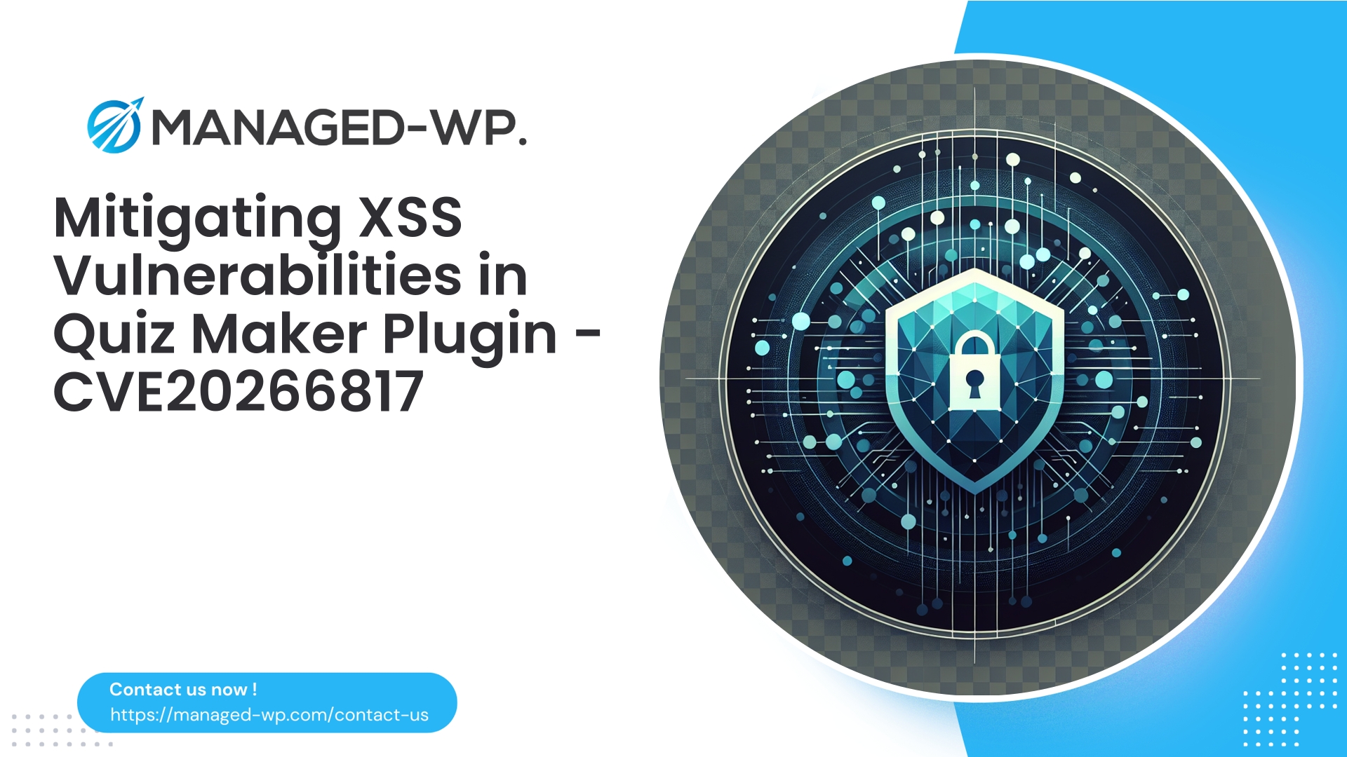 Securing Quiz Maker Against Cross Site Scripting | CVE20266817 | 2026-05-06