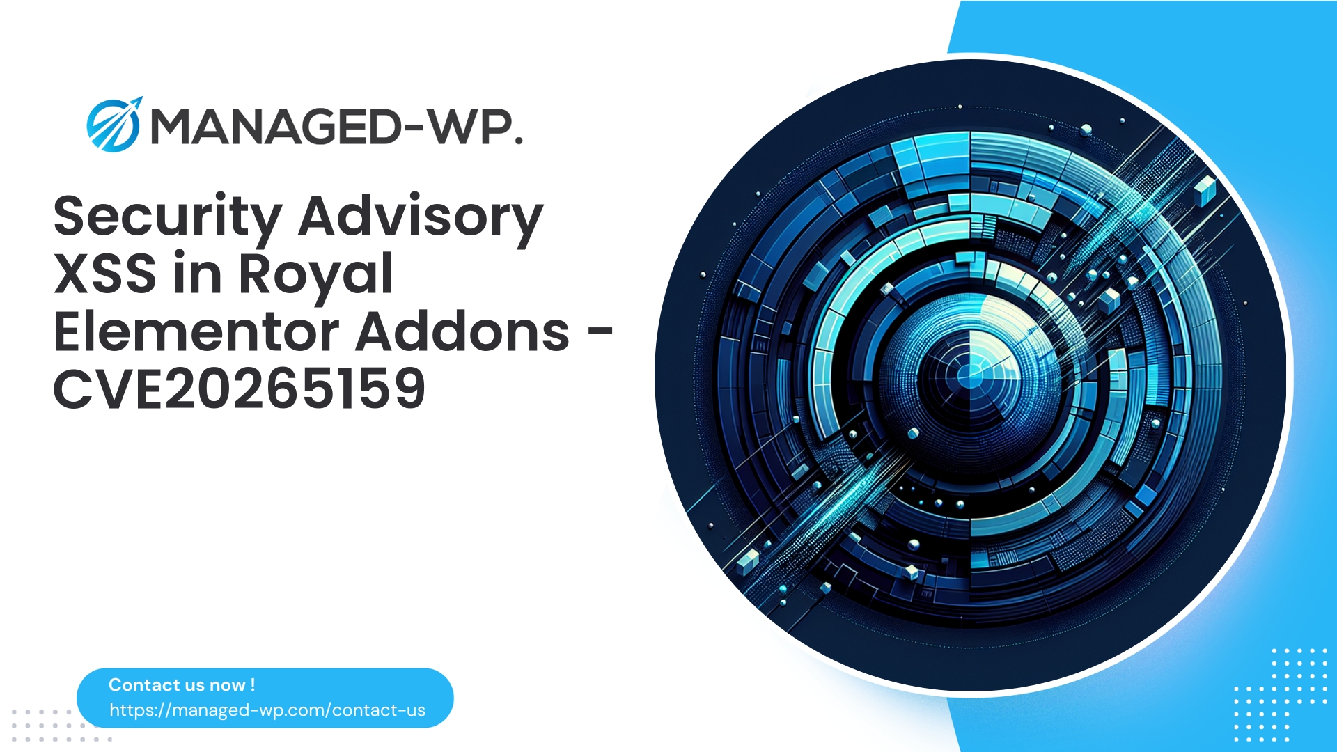 Critical XSS Risk Royal Elementor Addons | CVE20265159 | 2026-05-05
