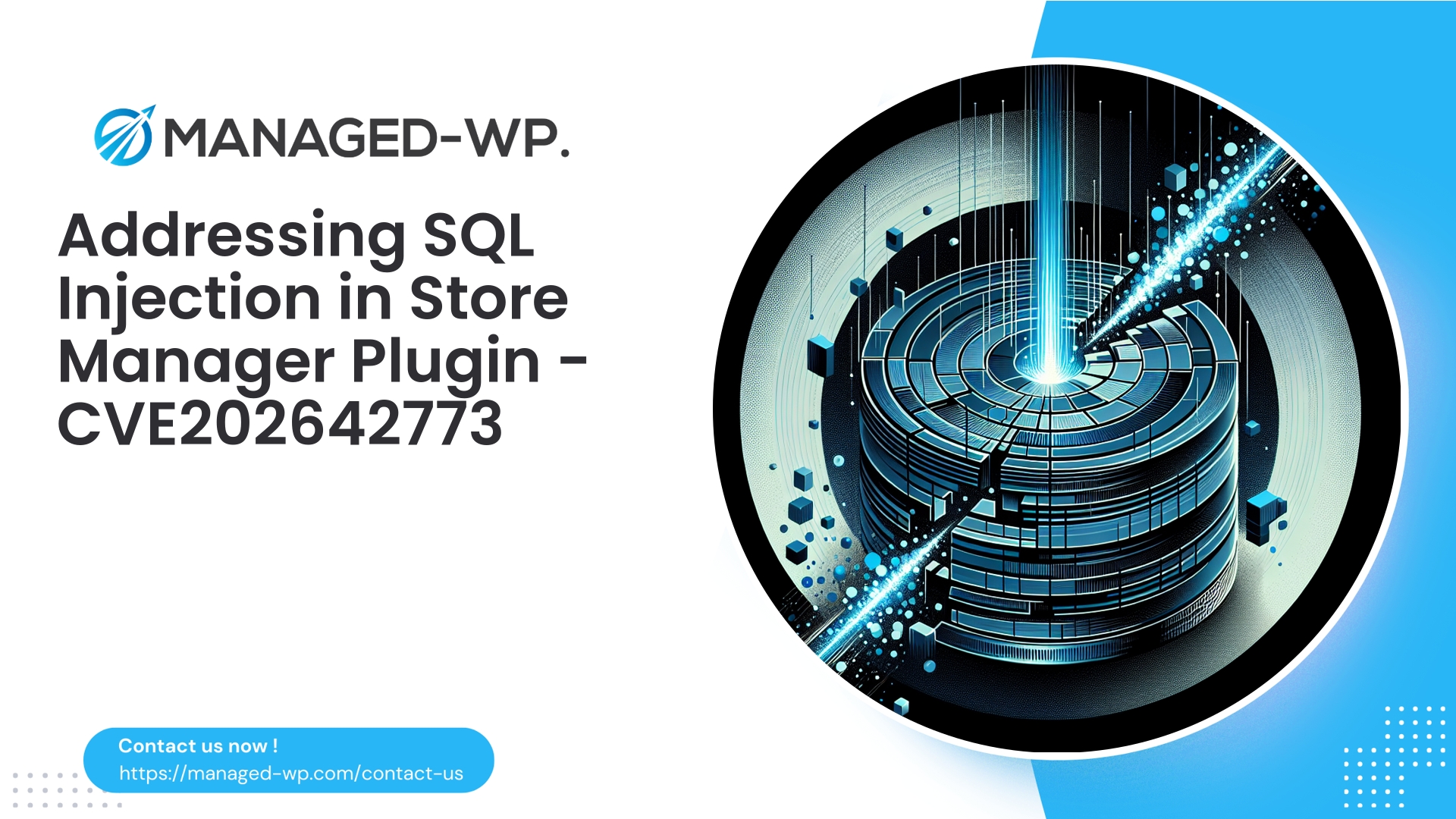 eMagicOne Store Manager SQL Injection Advisory | CVE202642773 | 2026-05-09