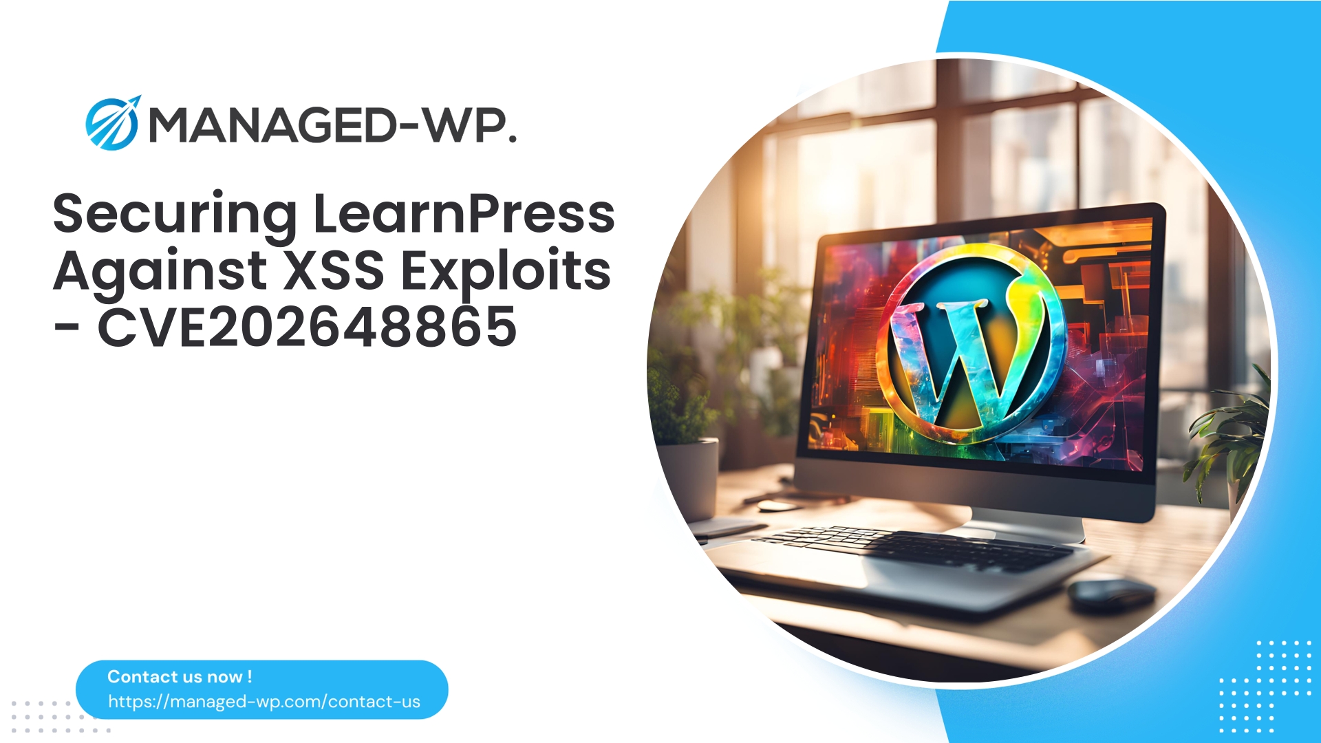 Securing WordPress From LearnPress XSS Attacks | CVE202648865 | 2026-06-01
