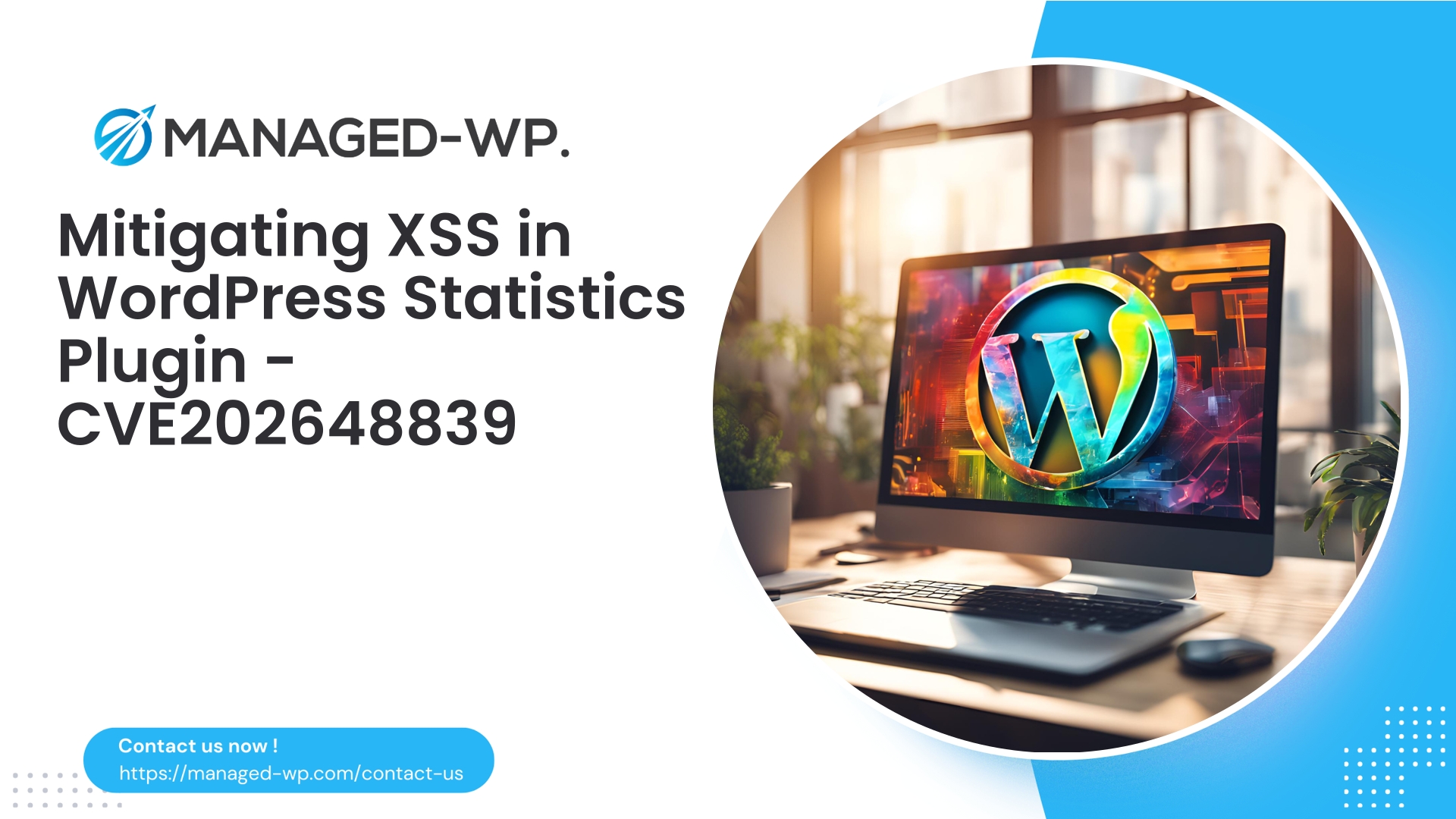 Critical XSS Vulnerability in WP Statistics Plugin | CVE202648839 | 2026-06-01